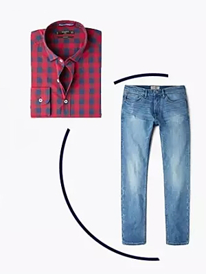 夹克穿搭 寒风中依然有型